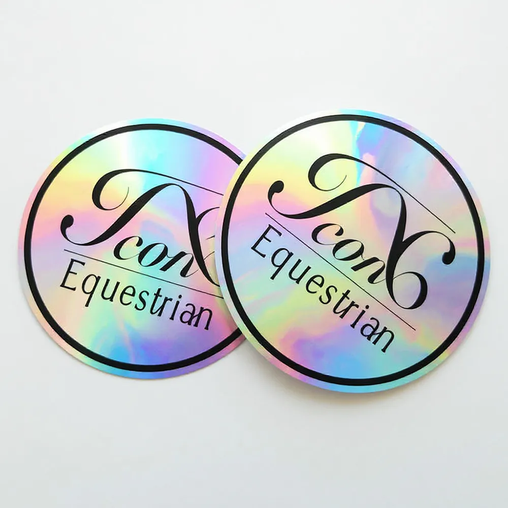 Round Holographic Stickers