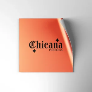 Square White Vinyl Stickers