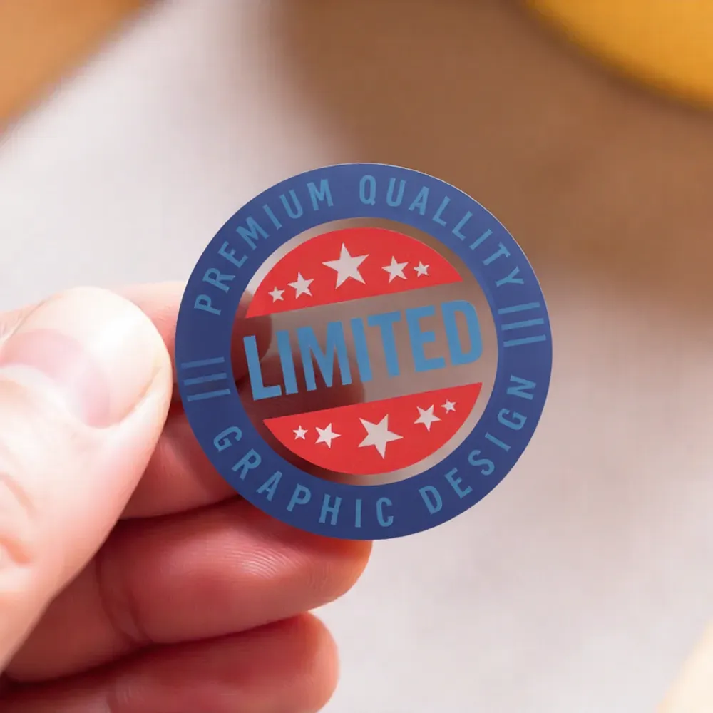 Round Transparent Stickers