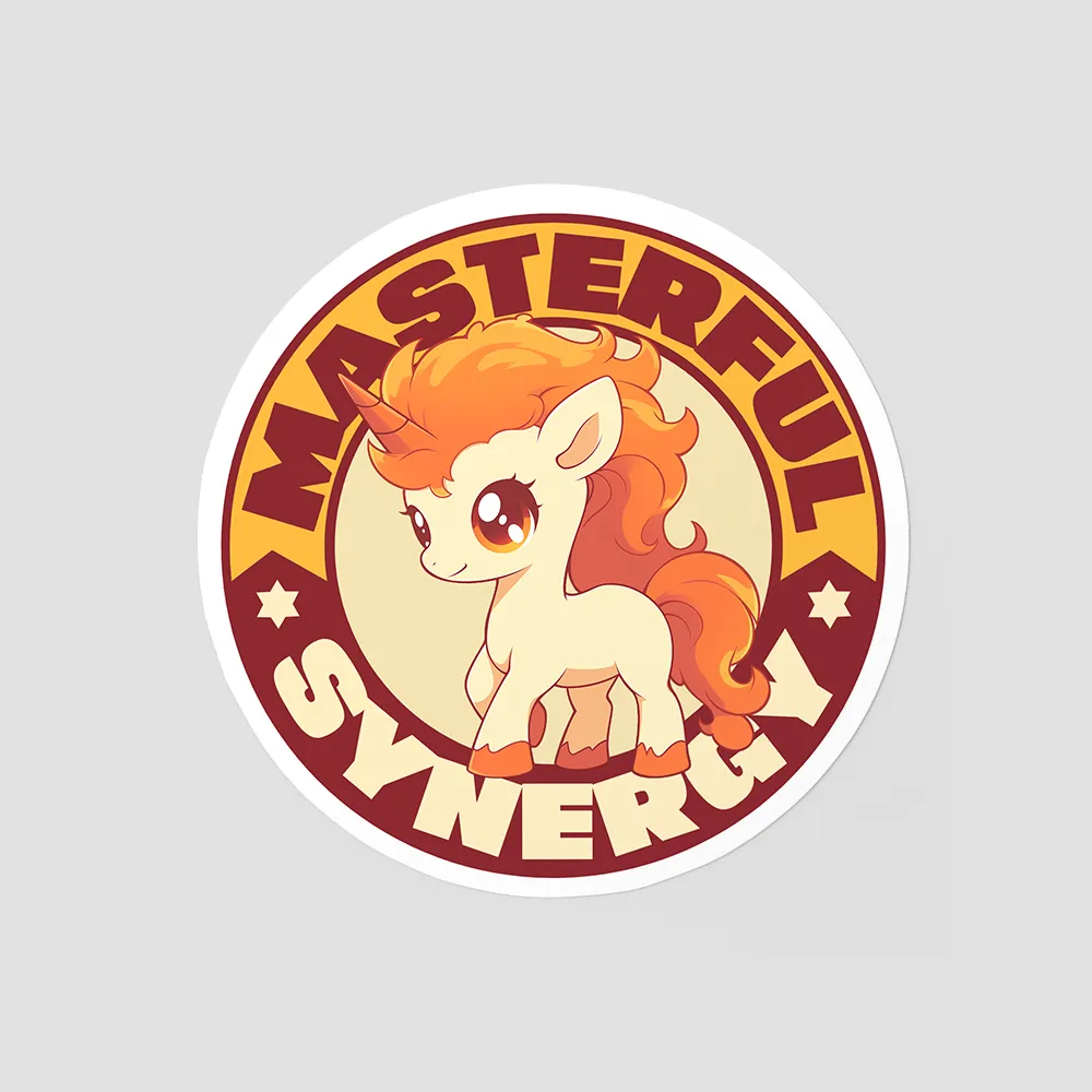 Round White Vinyl Stickers